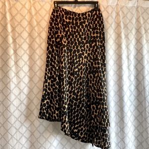 Who What Wear Printed Skirt